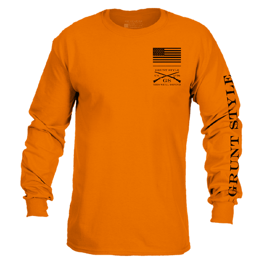 Base Long Sleeve - Safety Orange