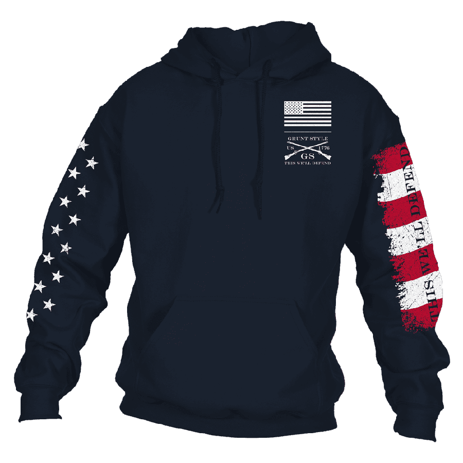 United We Stand Hoodie - Navy