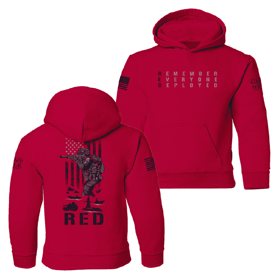 Youth RED Friday Hoodie - Red