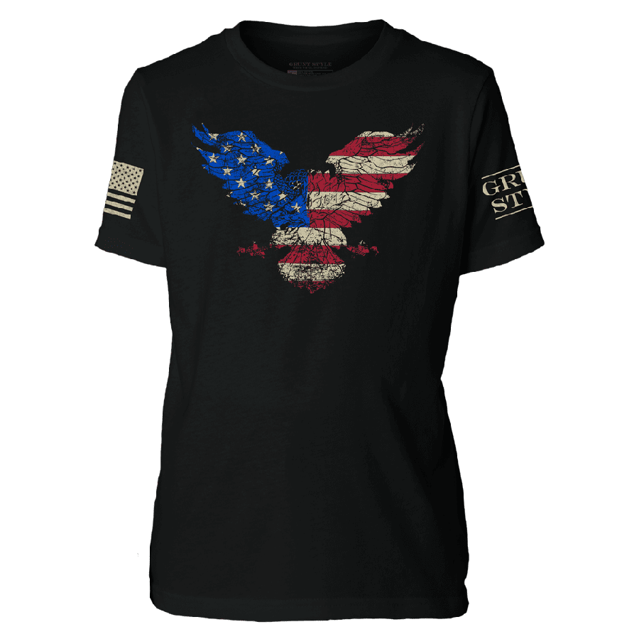 Youth Freagle T-Shirt - Black