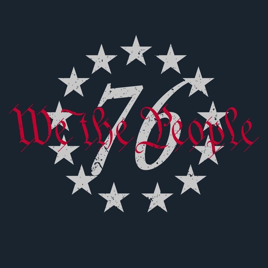 We The People Long Sleeve - Navy