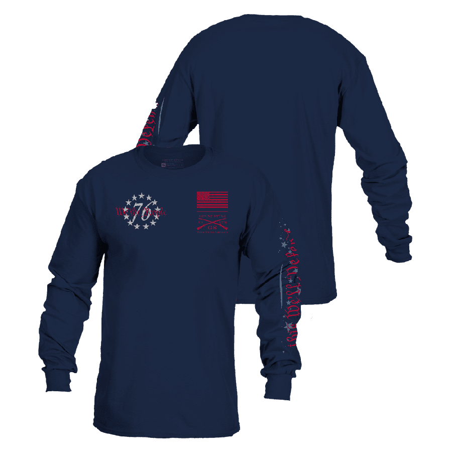 We The People Long Sleeve - Navy
