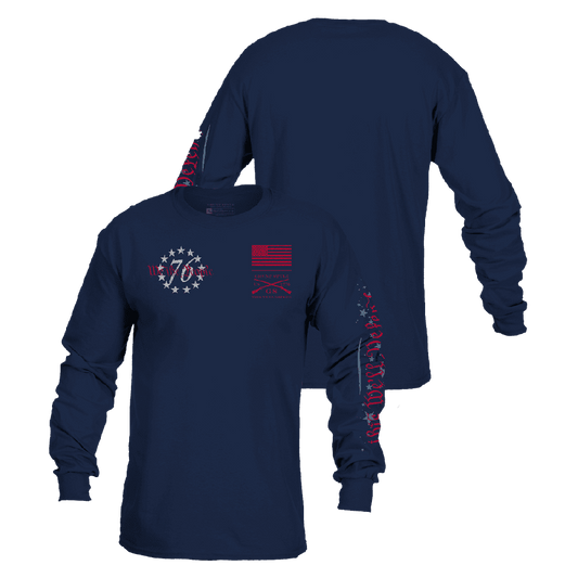 We The People Long Sleeve - Navy