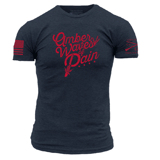 Amber Waves T-Shirt - Midnight Navy