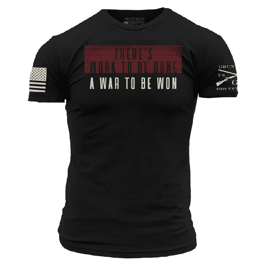 War To Be Won T-Shirt - Black