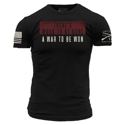 War To Be Won T-Shirt - Black