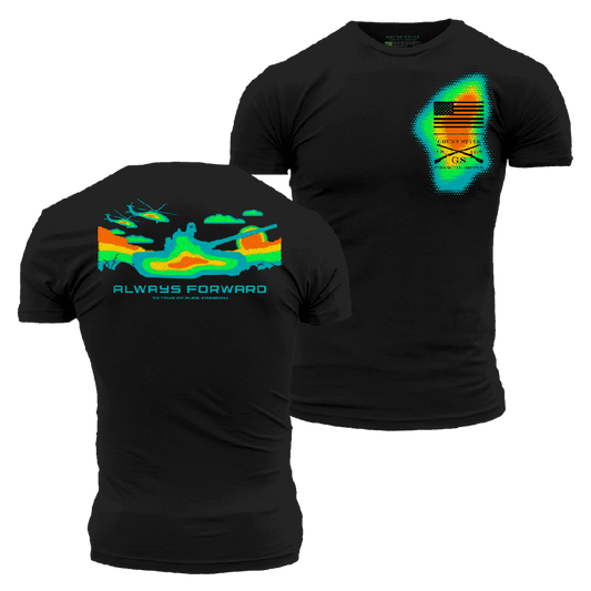 Always Forward Infrared T-Shirt - Black