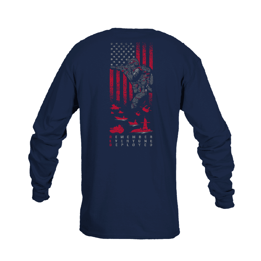 RED Friday Long Sleeve - Navy