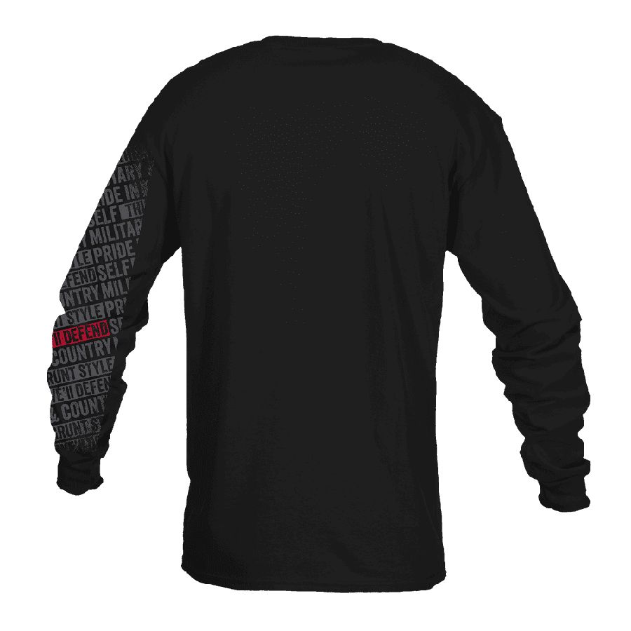 Ethos Repeat Long Sleeve - Black