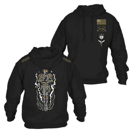 Soldier Saint Hoodie - Black