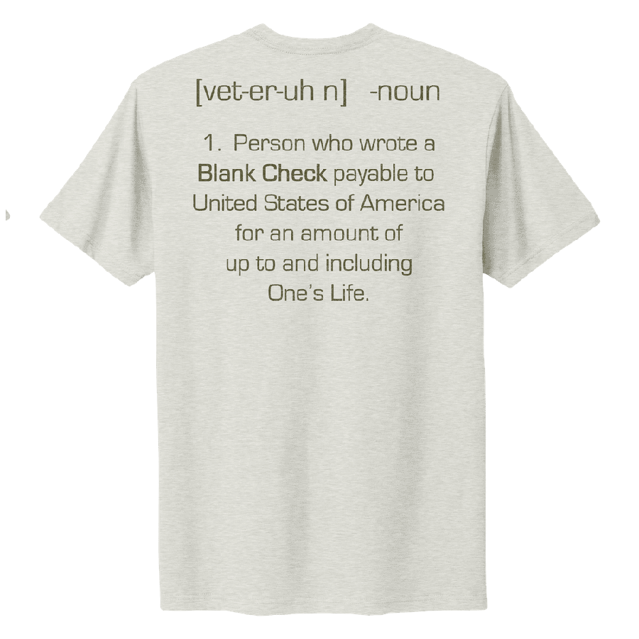 Women's Blank Check Boyfriend Fit T-Shirt - Sand