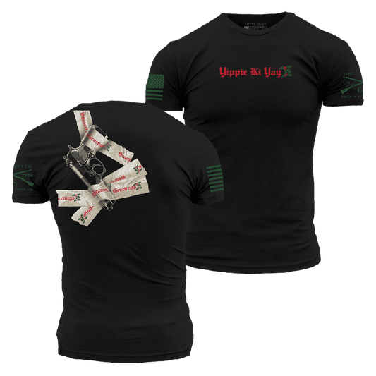 Yippie Ki Yay 2.0 T-Shirt - Black