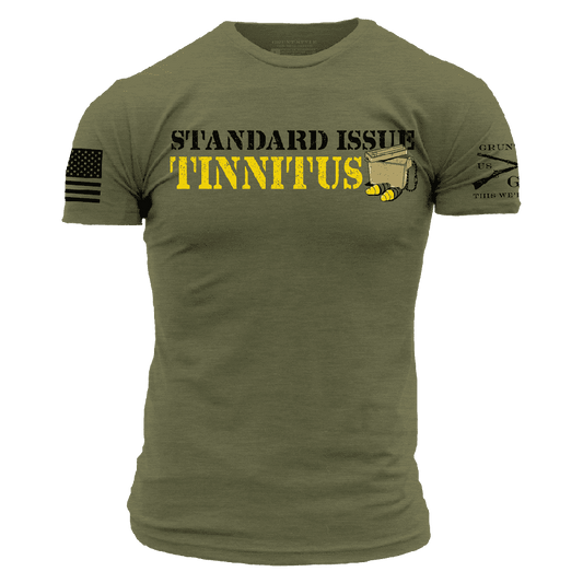 Tinnitus T-Shirt - Military Green