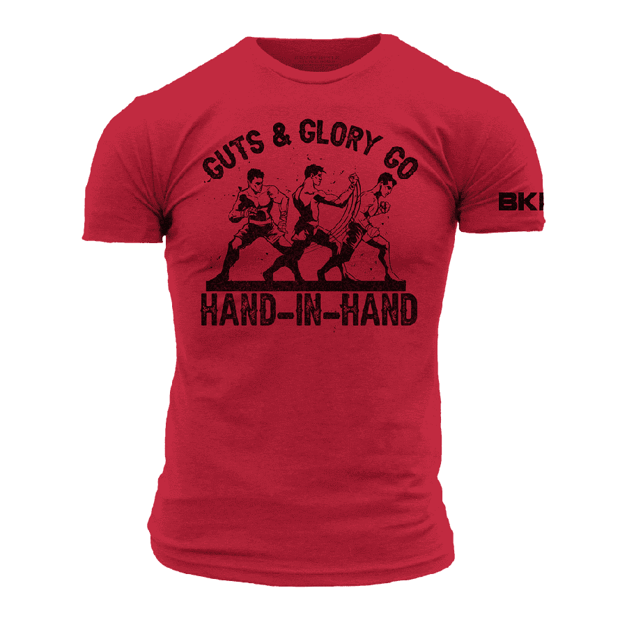 BKFC Guts & Glory T-Shirt - Red