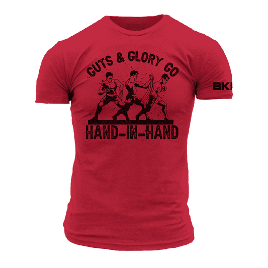 BKFC Guts & Glory T-Shirt - Red