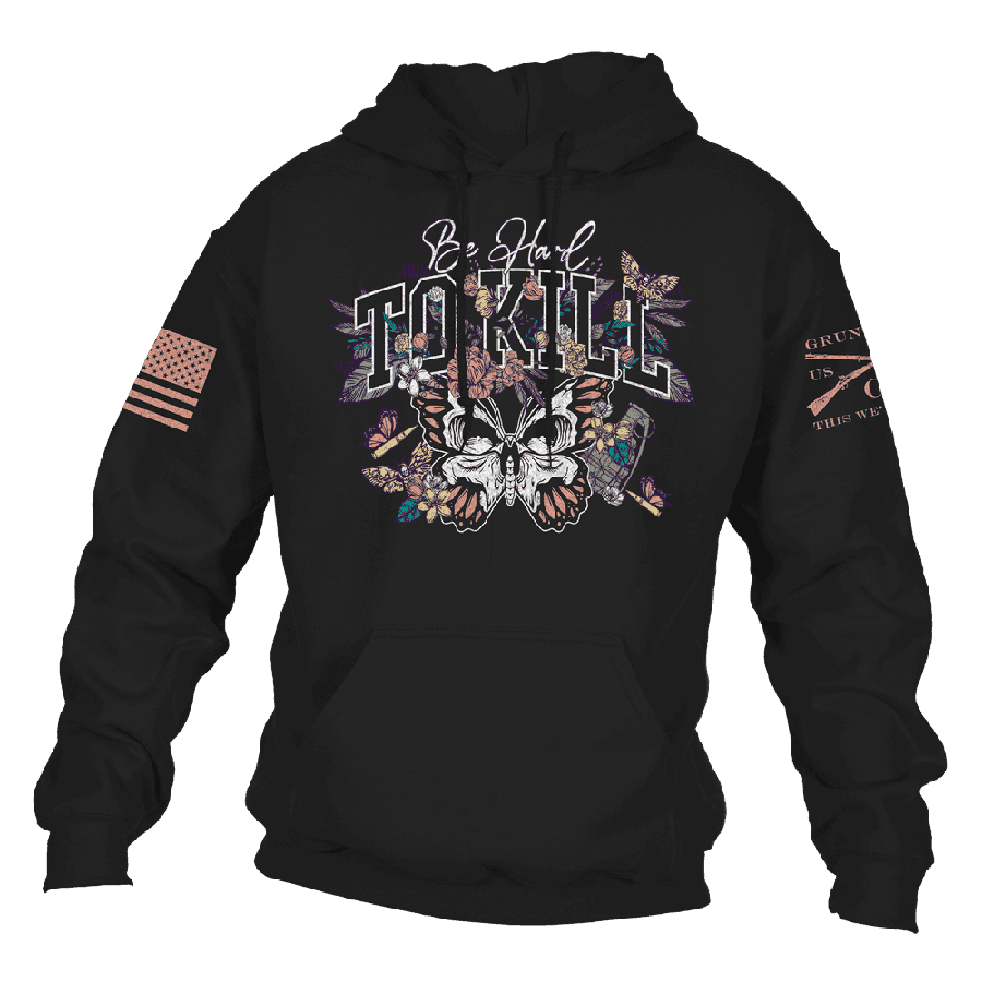 Women's Hard To Kill Hoodie - Black