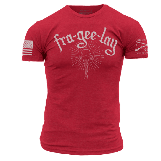Fra-gee-lay T-Shirt - Red