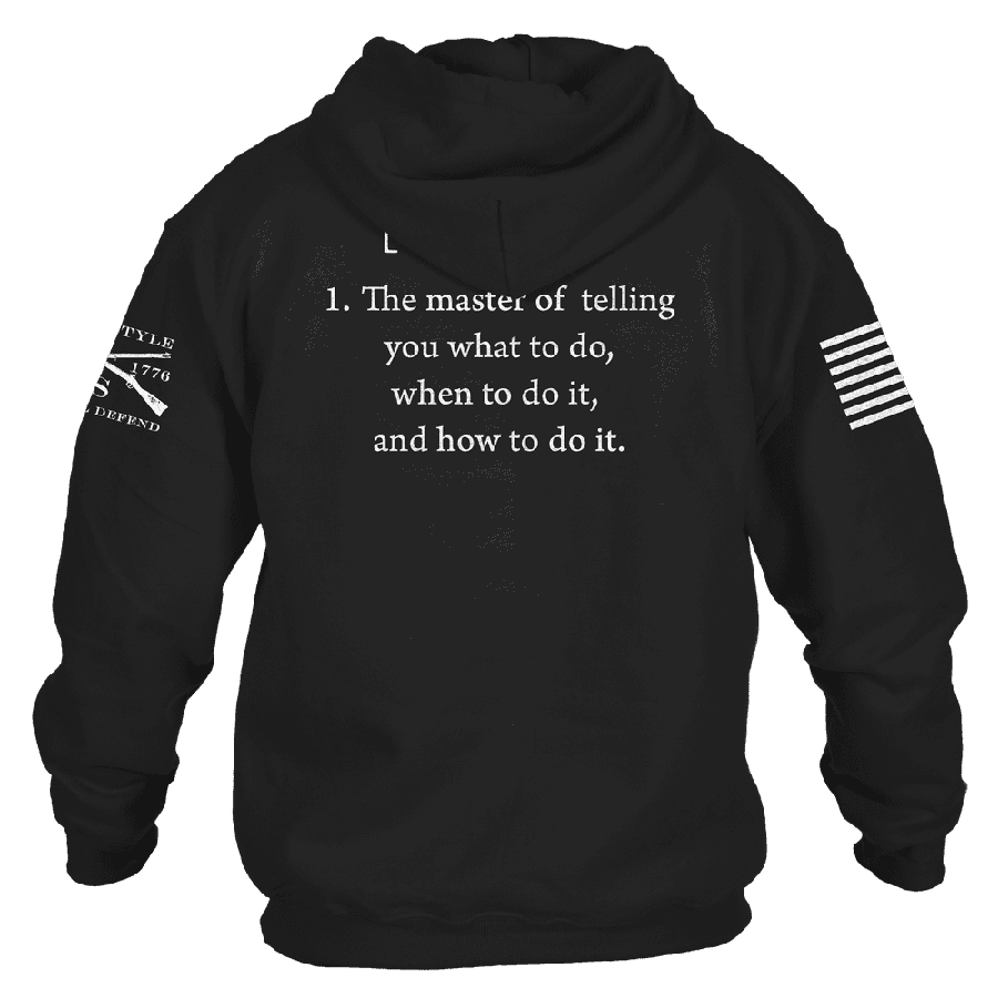 Women's Wife Defined Hoodie - Black