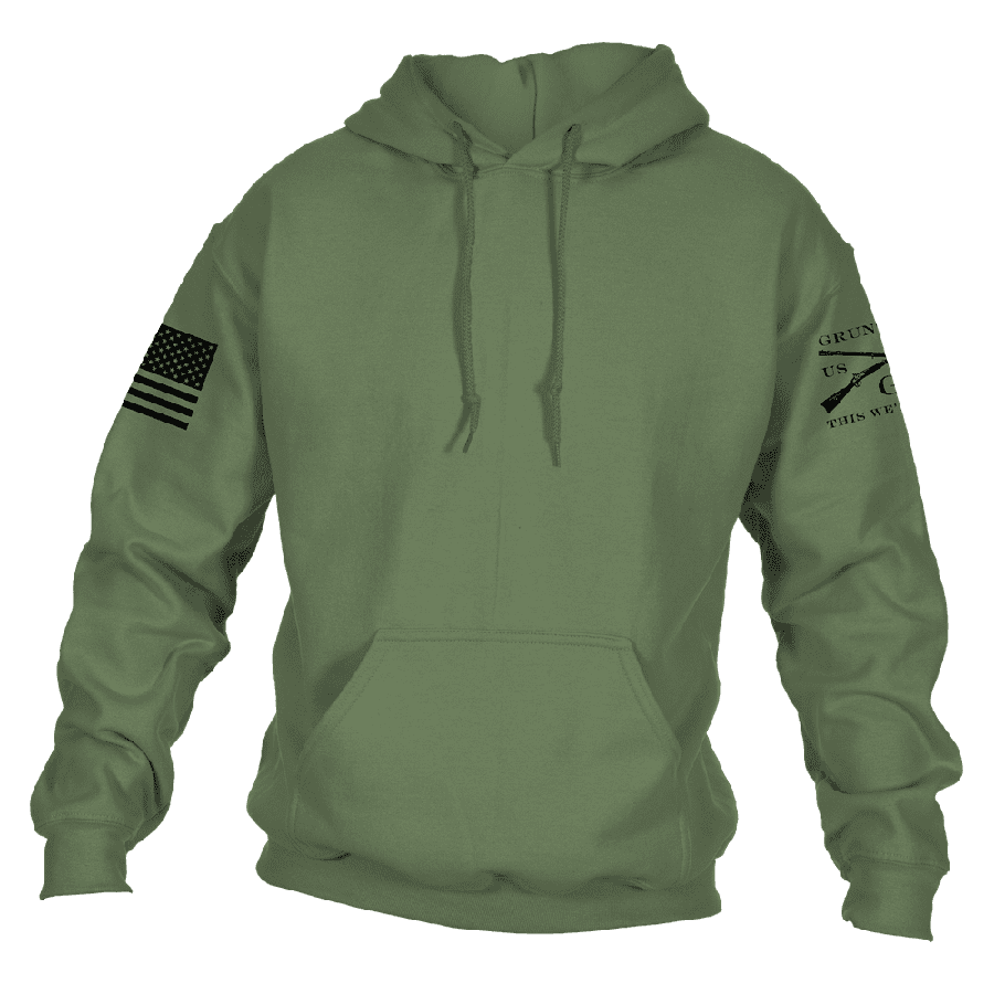 Standard Issue Core Basic Hoodie 2 Pack - Black & Military Green