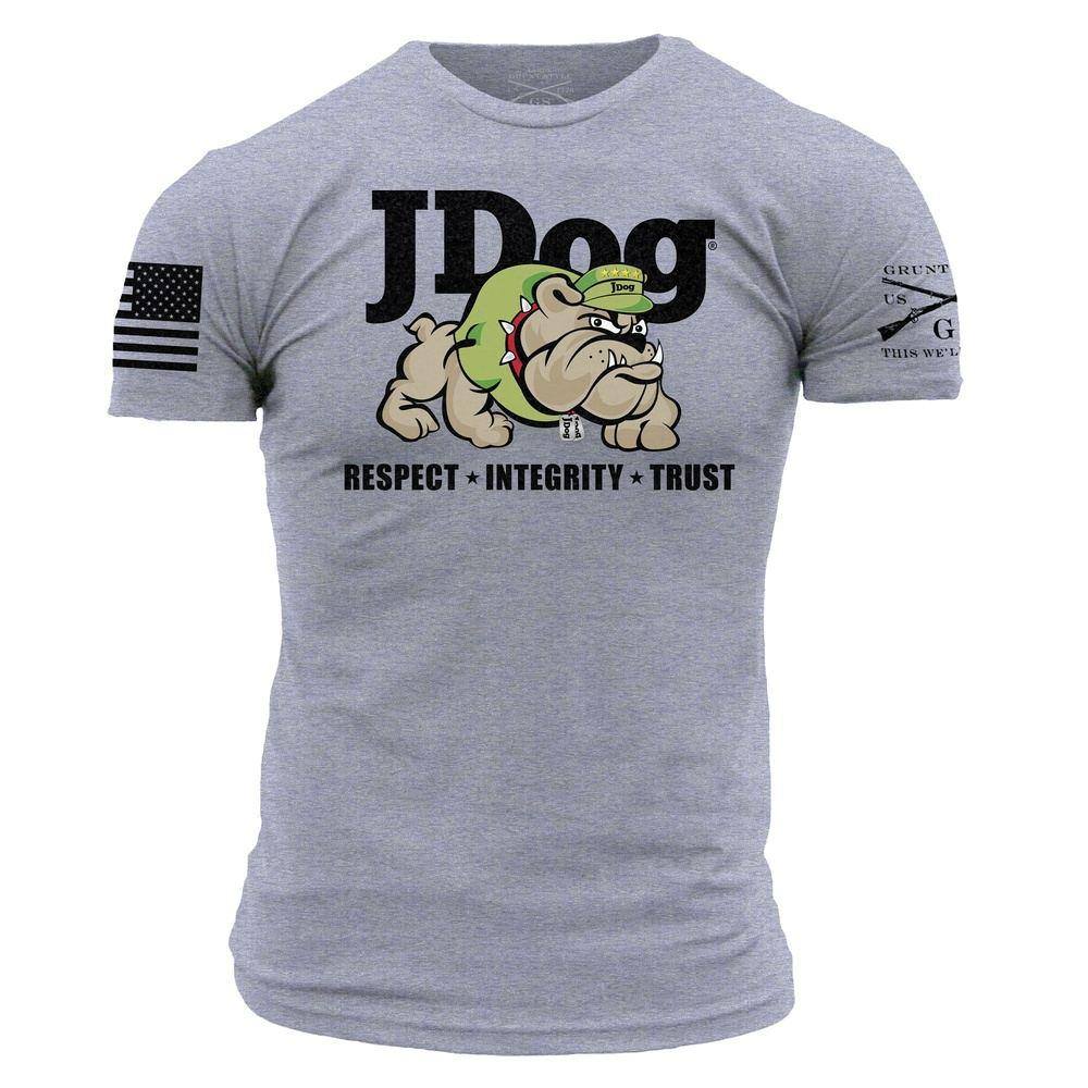 JDog T-Shirt - Heather Grey