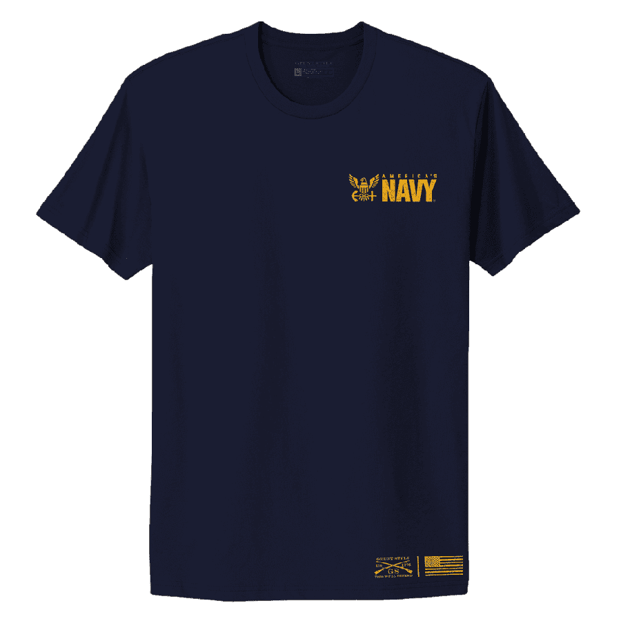 USN - Women's Semper Fortis Boyfriend Fit T-Shirt - Navy