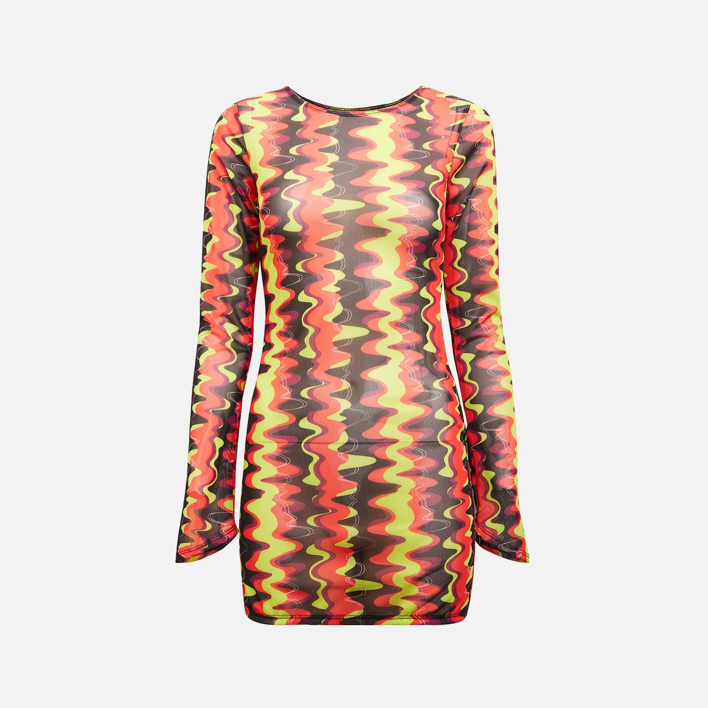 Gonza Long Sleeve Mini Dress - Cozumel