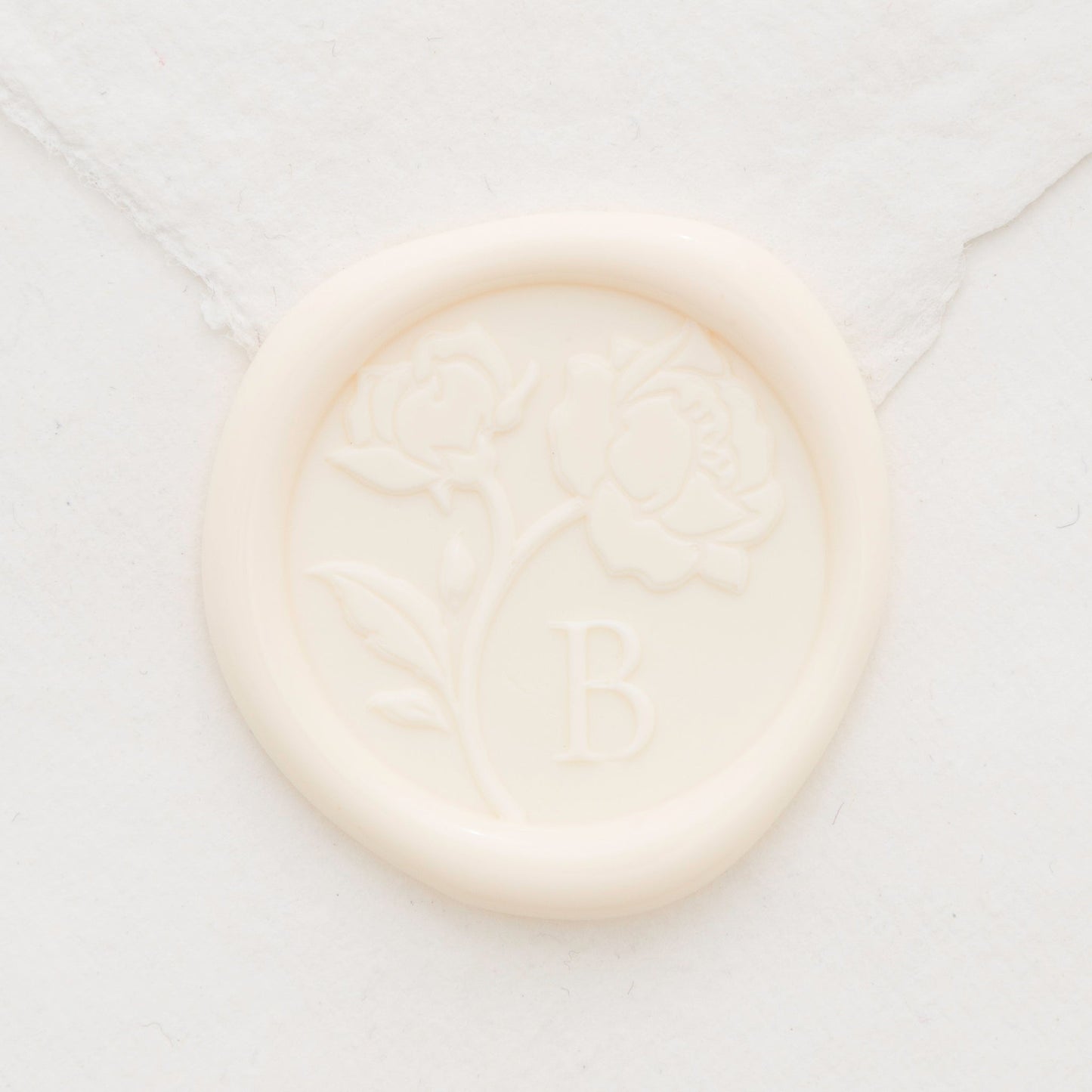 Garden Roses Monogram Wax Seals