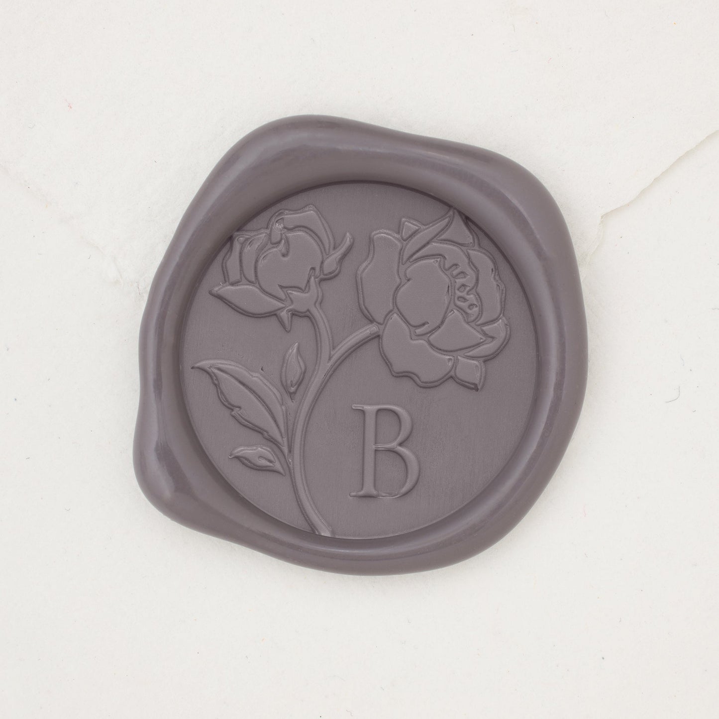 Garden Roses Monogram Wax Seals