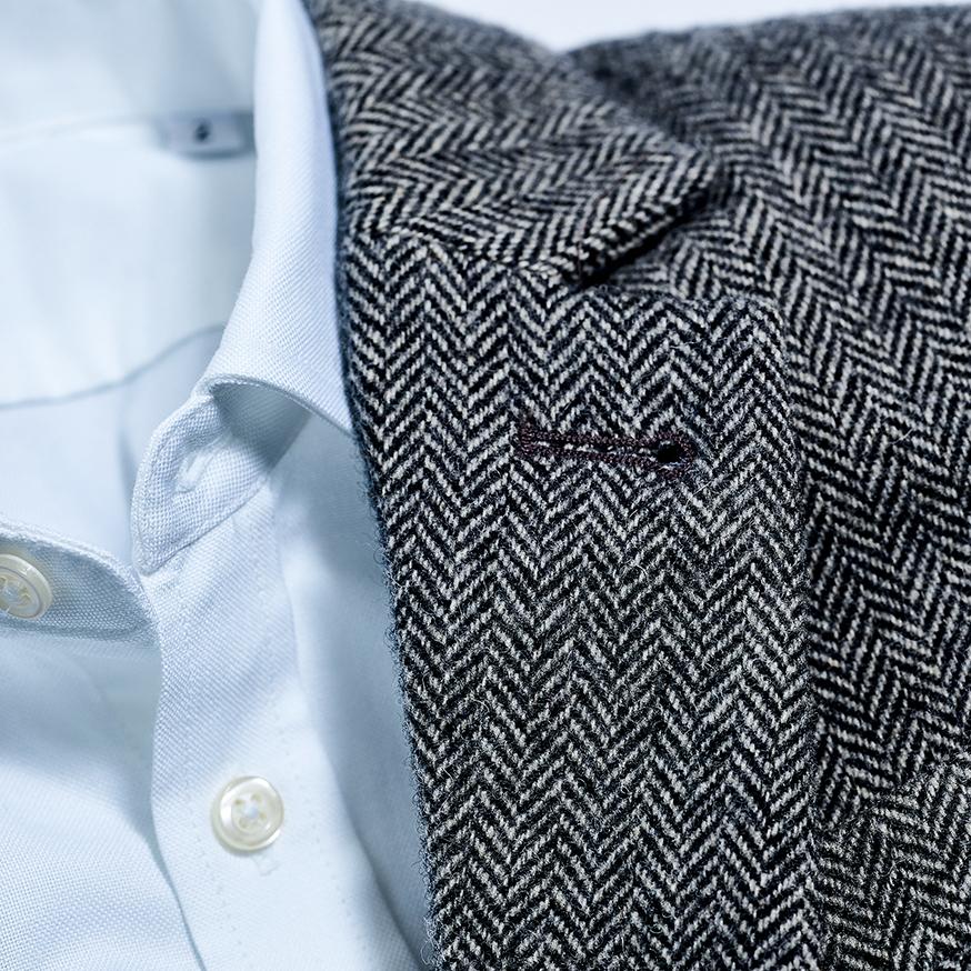 Gray Tweed Blazer