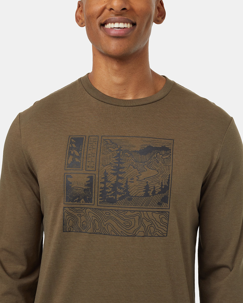 Topography Stamp Longsleeve