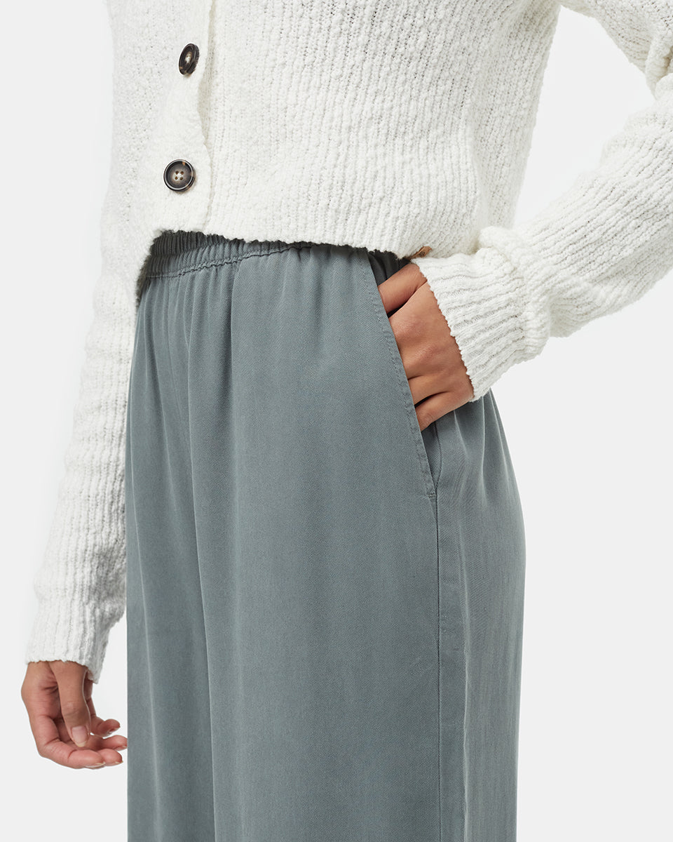 Tencel Wide Leg Pant