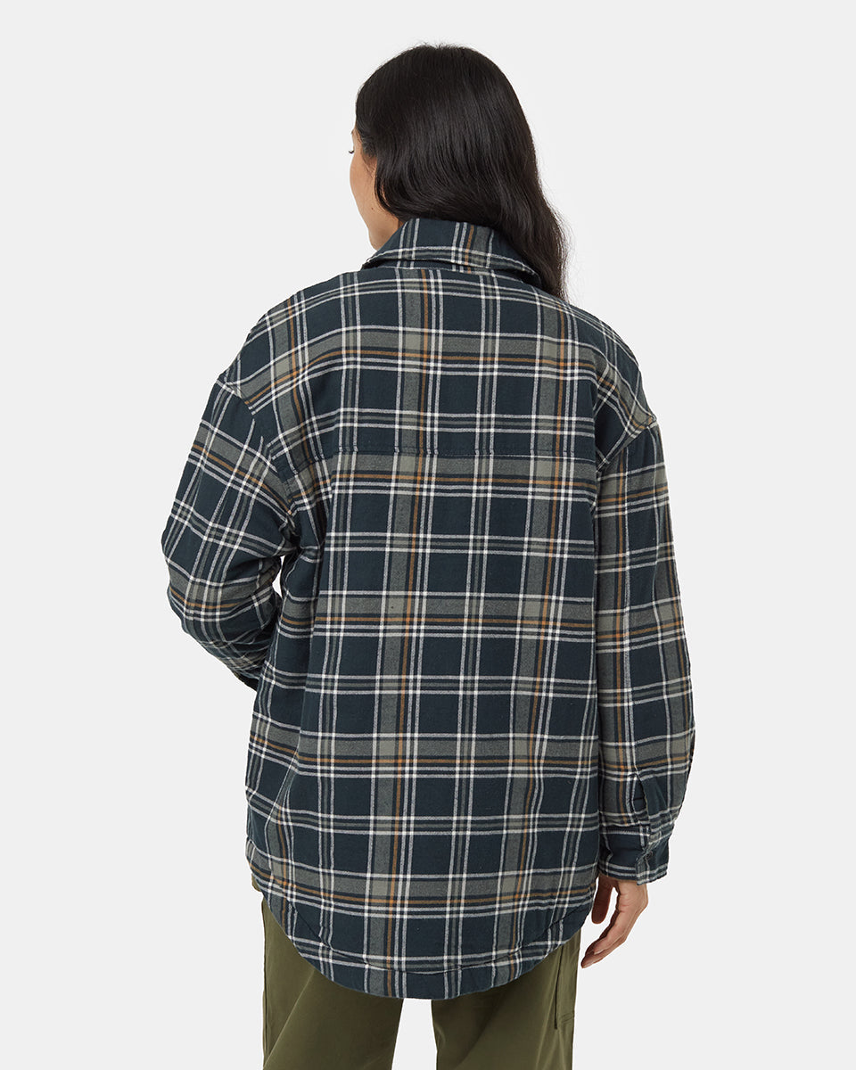 Kapok Flannel Insulated Jacket