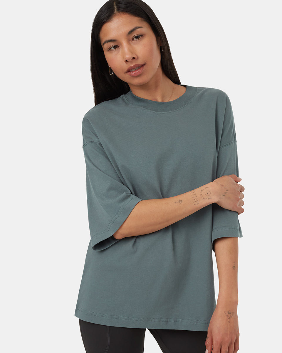 Regenerative Cotton Oversized T-Shirt
