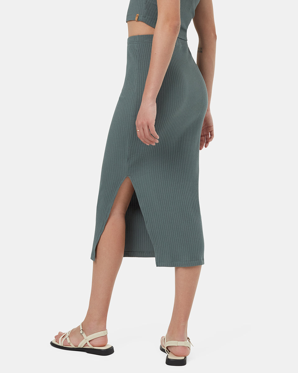 Knit Rib Skirt