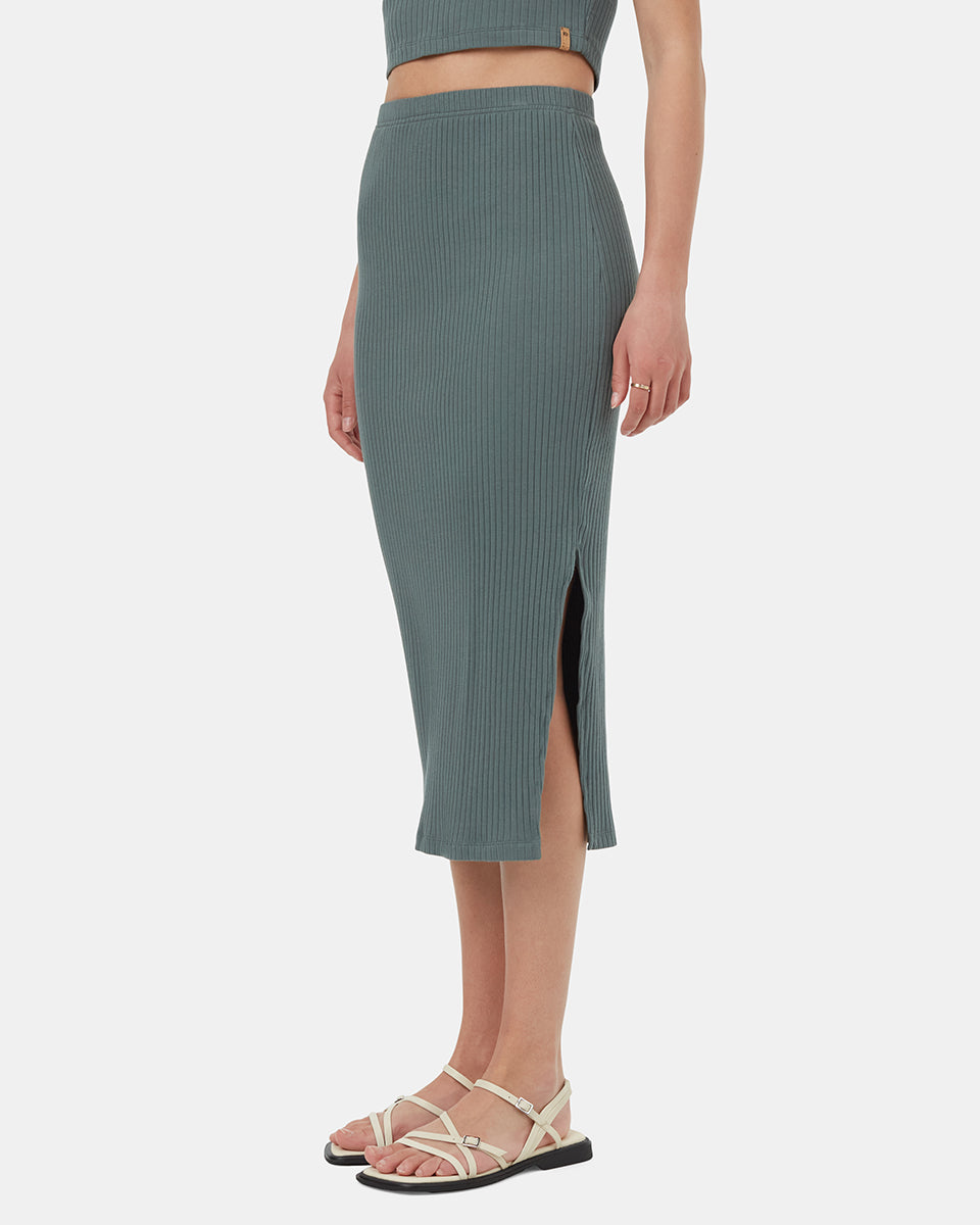Knit Rib Skirt