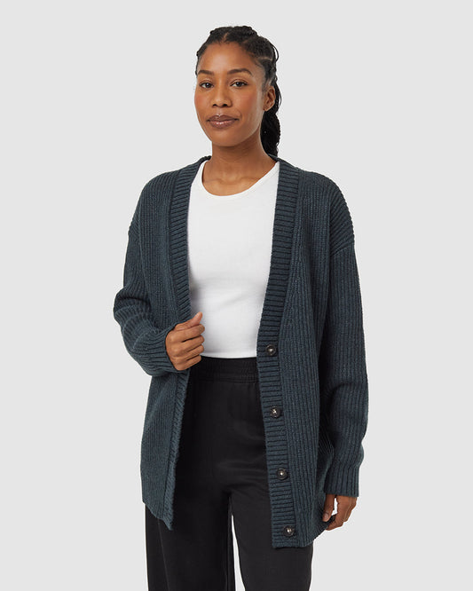 Highline Oversized Button Cardigan