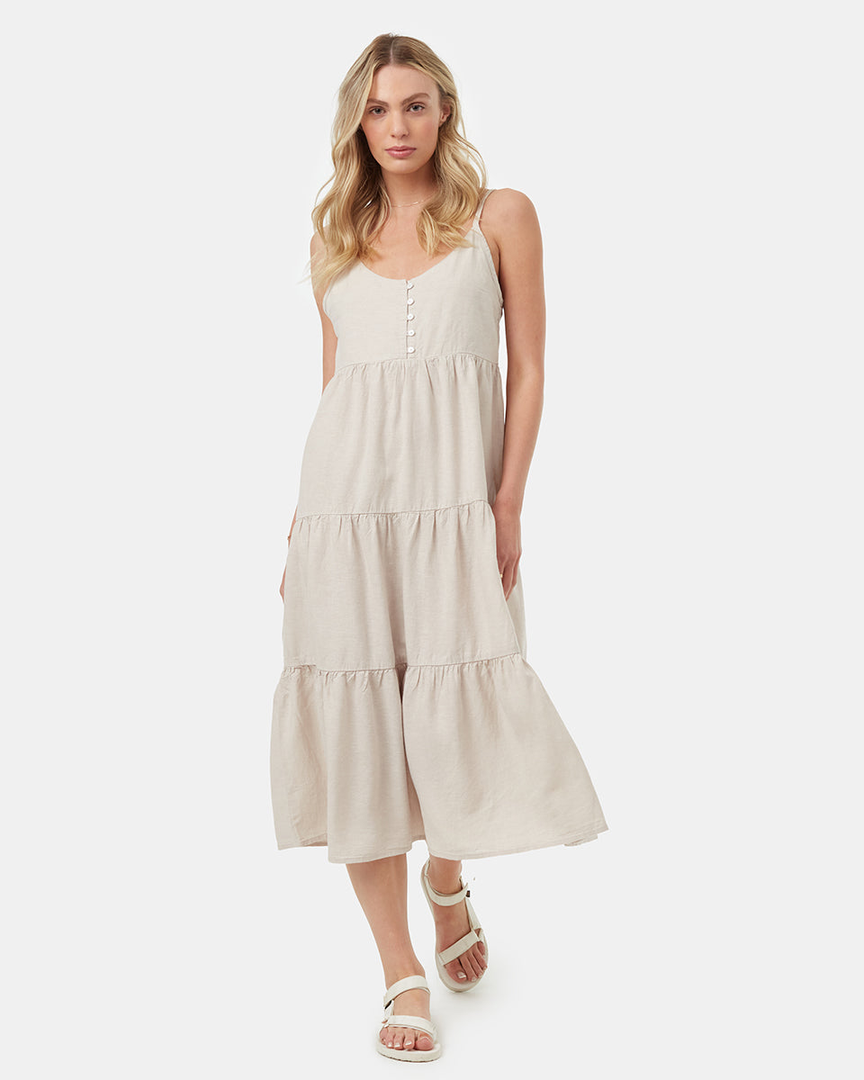 Hemp Tiered Cami Dress