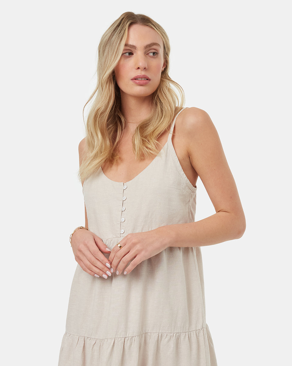 Hemp Tiered Cami Dress