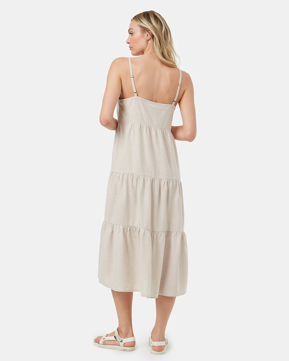Hemp Tiered Cami Dress