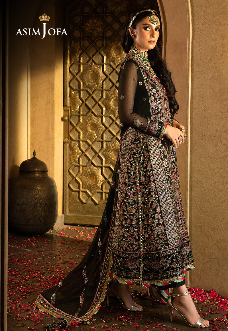 AJVFP-01 EMBROIDERED CHIFFON 3 PCS