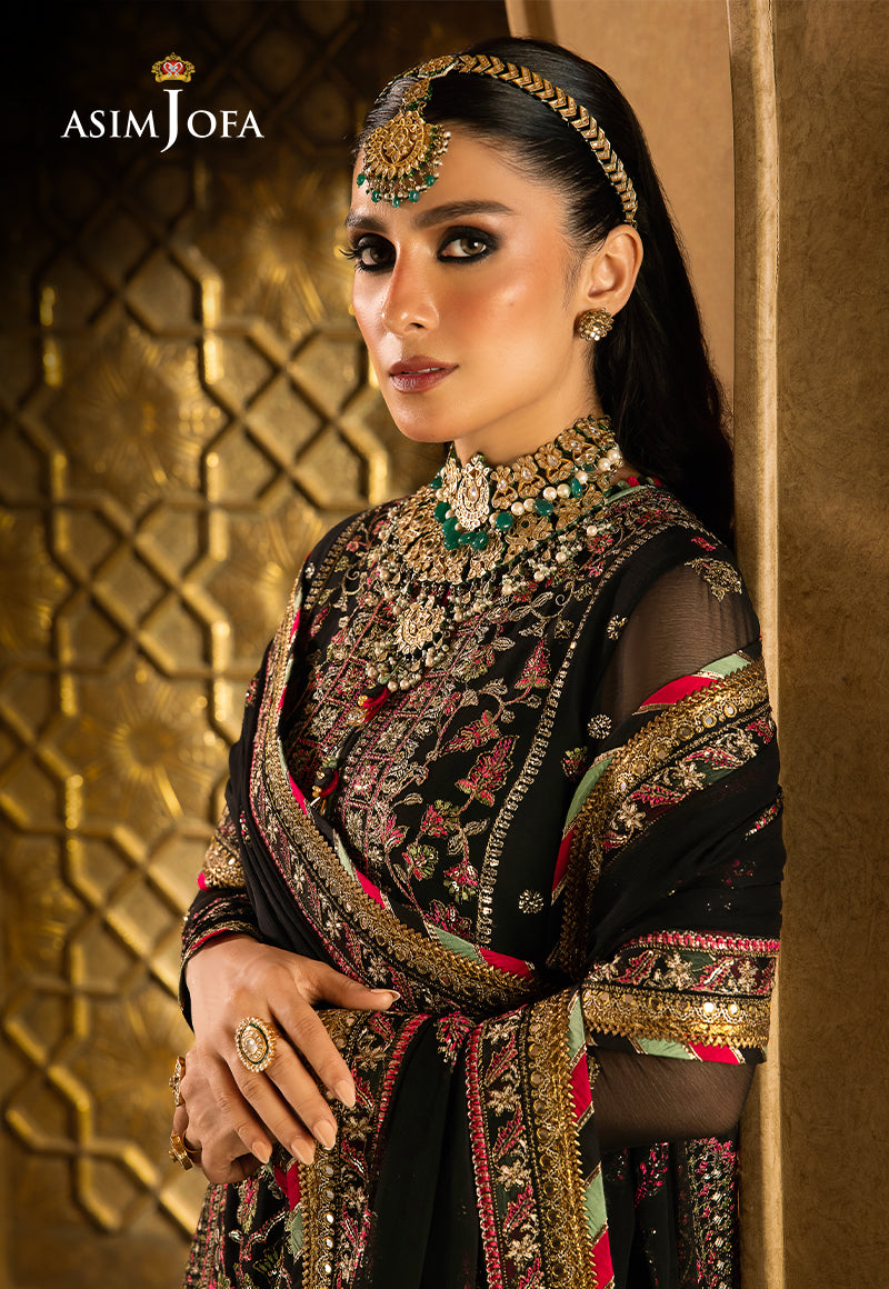 AJVFP-01 EMBROIDERED CHIFFON 3 PCS
