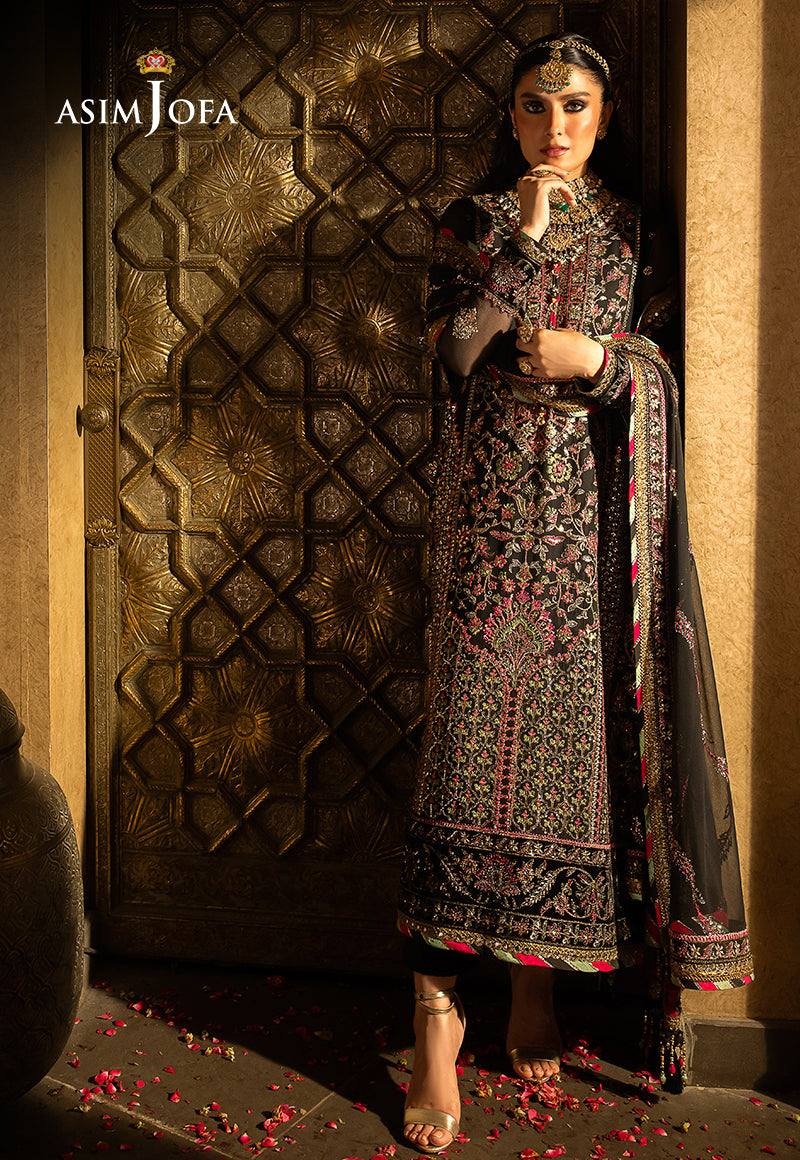 AJVFP-01 EMBROIDERED CHIFFON 3 PCS