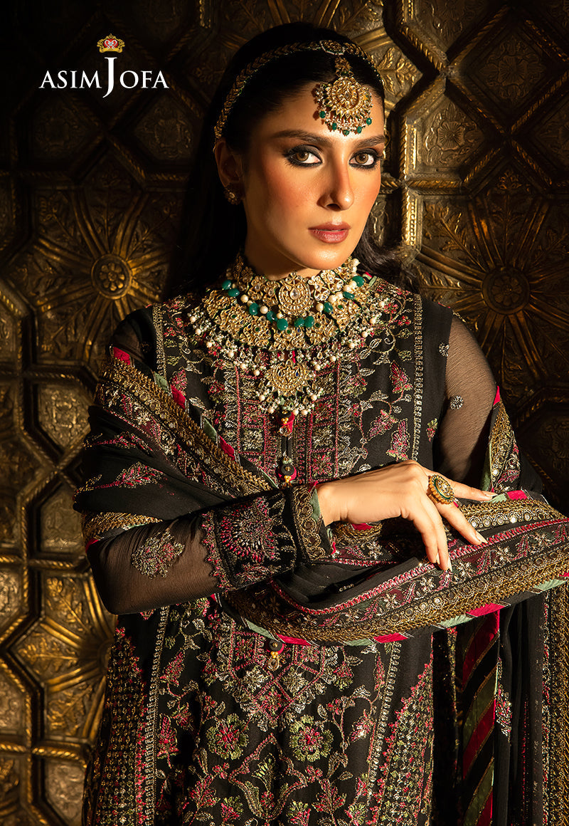 AJVFP-01 EMBROIDERED CHIFFON 3 PCS