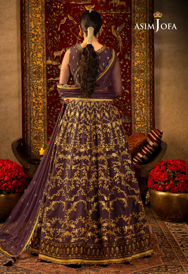 AJVFP-03 EMBROIDERED NET 3 PCS