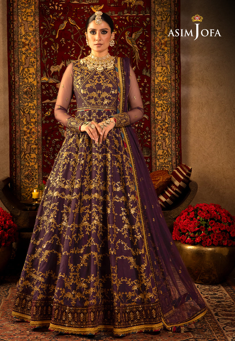 AJVFP-03 EMBROIDERED NET 3 PCS