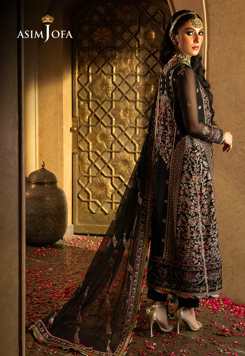 AJVFP-01 EMBROIDERED CHIFFON 3 PCS