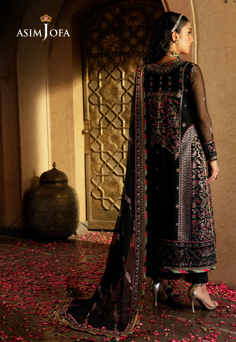 AJVFP-01 EMBROIDERED CHIFFON 3 PCS