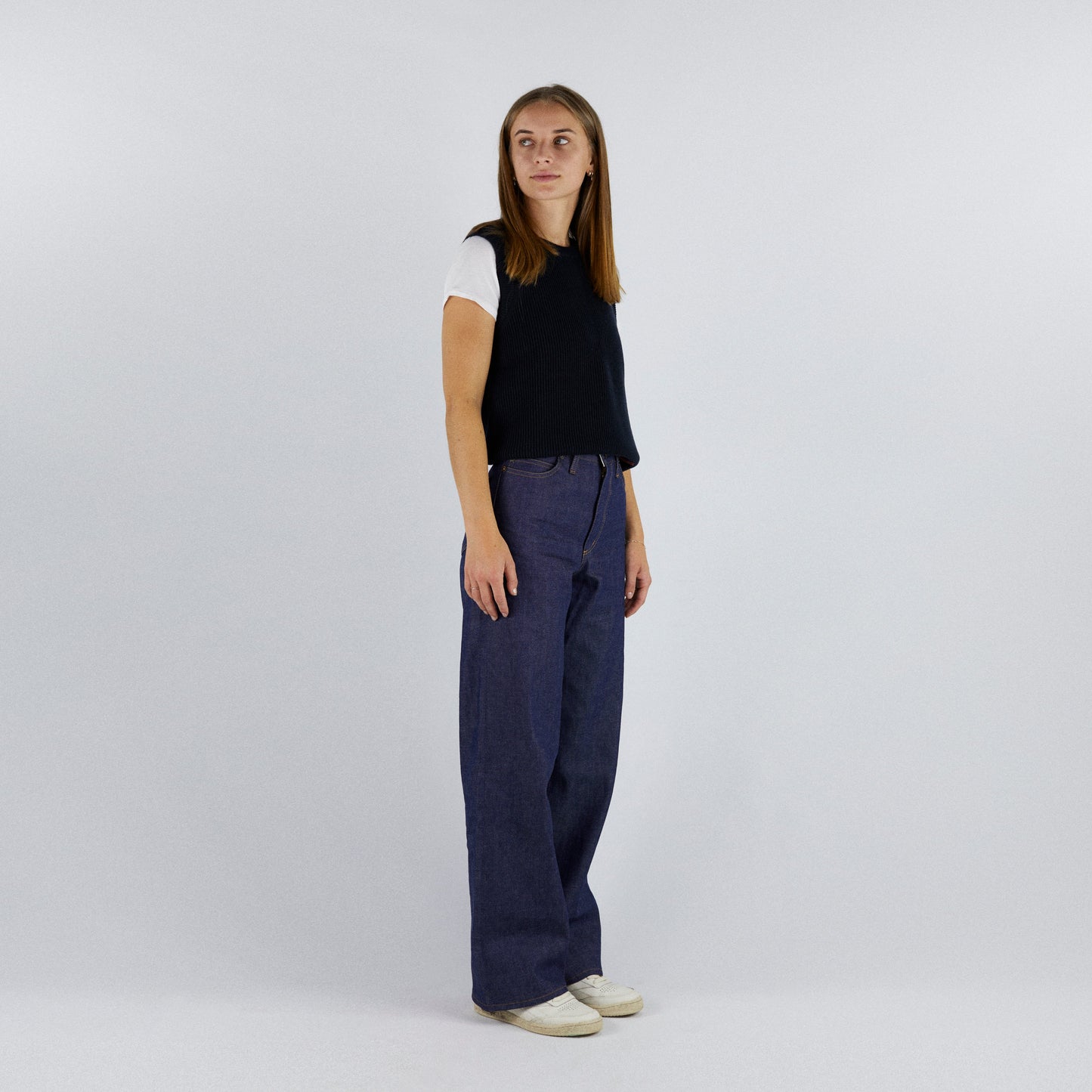 The Valerie - Wide Leg - Italian Organic Denim.