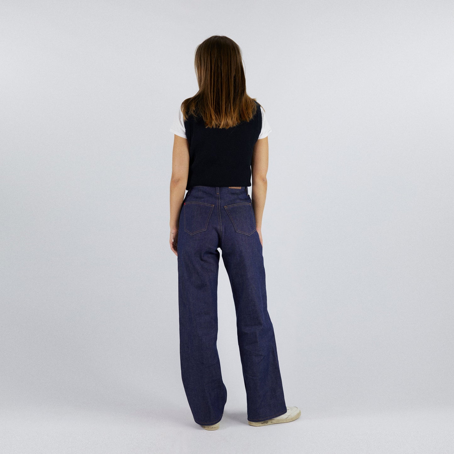 The Valerie - Wide Leg - Italian Organic Denim.