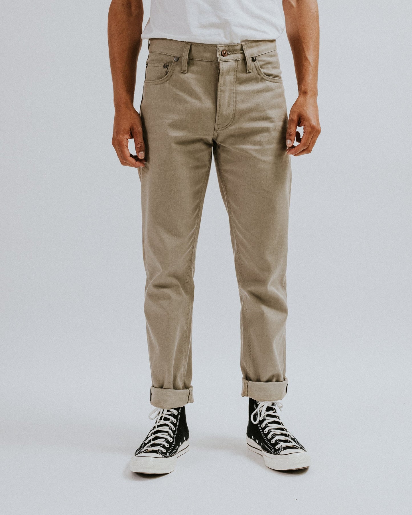 The SlimR - Japanese Khaki Chino Selvedge